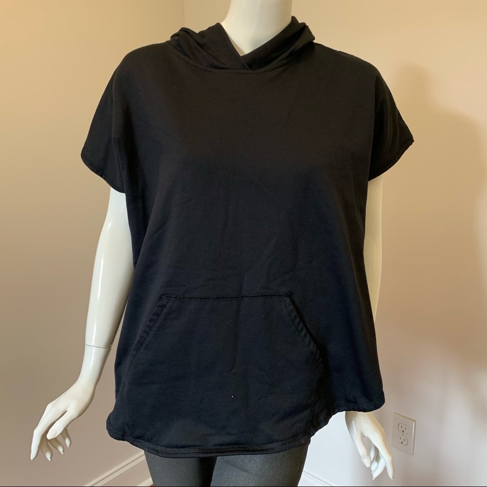 ALALA black pancho hoodie Small